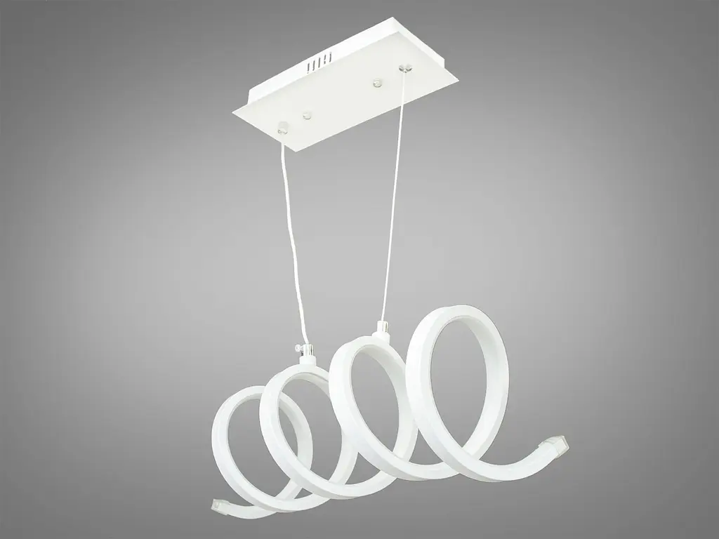 LED люстра світильник підвісна декоративна Diasha 6587WH - фото 2