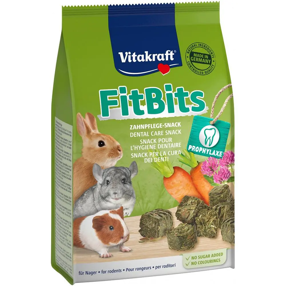 Ласощі для гризунів Vitakraft «Fit Bits» 500 г (овочі та люцерна) - фото 2