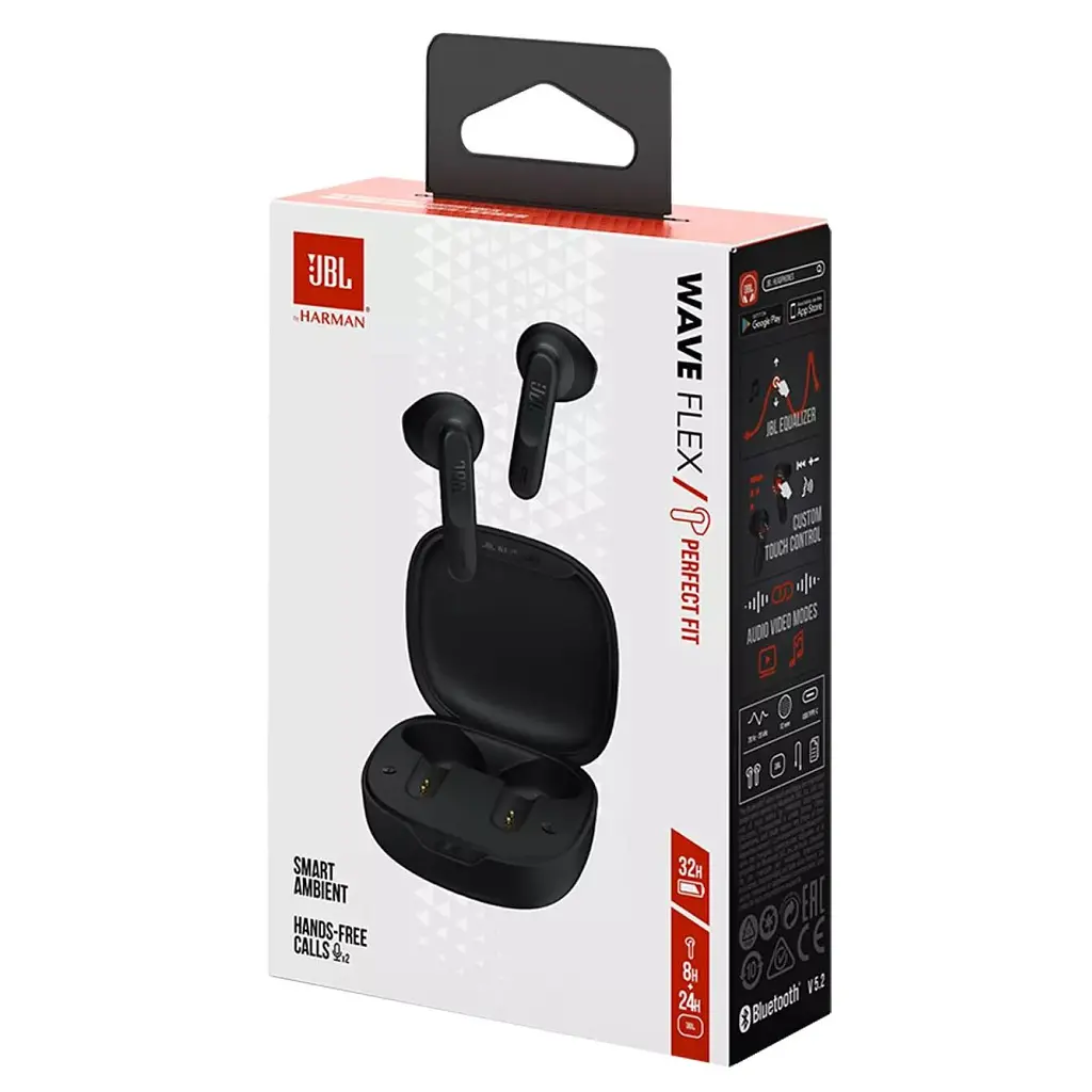 Навушники JBL Wave Flex TWS Black (JBLWFLEXBLK) - фото 10