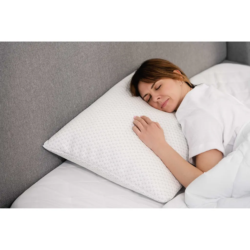Подушка ортопедическая прямоугольная Ardesto Sleepwell пена мемори 40х60 см белая (ART4060SHP) - фото 10