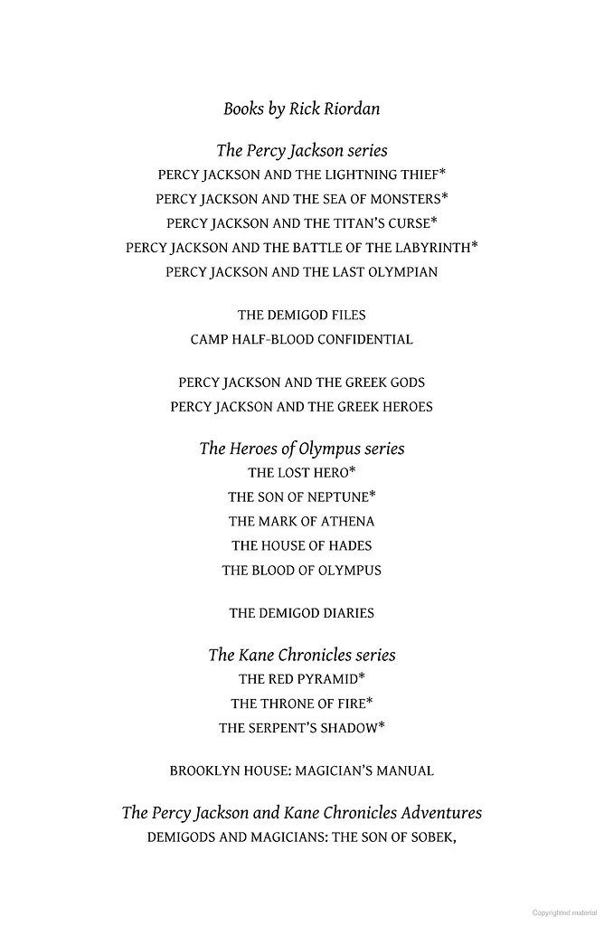 Percy Jackson and the Lightning Thief. Book 1 - фото 5