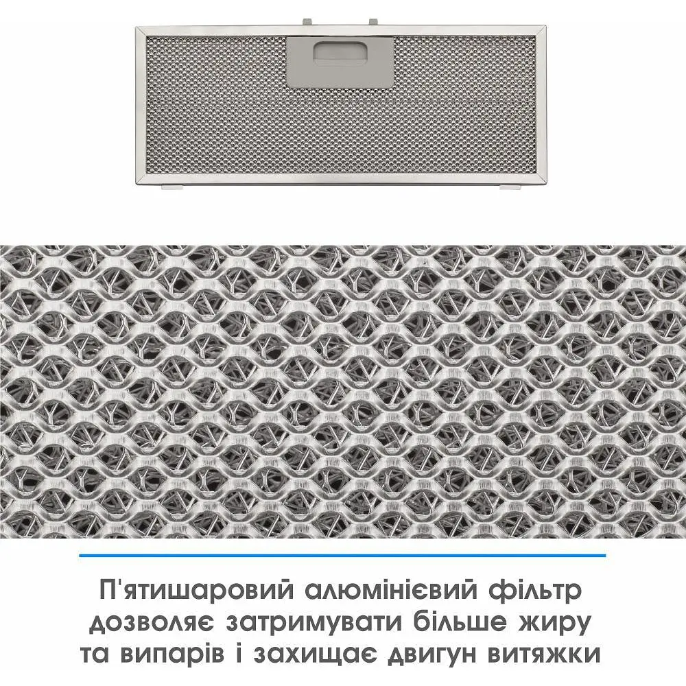 Вытяжка встраиваемая Eleyus URBAN 700 LED 52 WH - фото 9