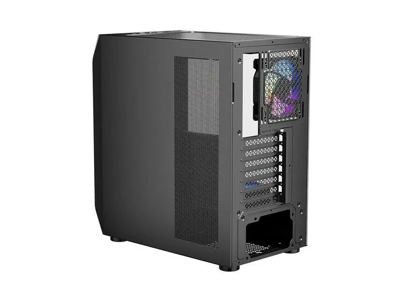 Корпус 1stPlayer AY7-BK-4F1 Black - фото 2