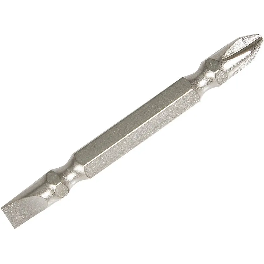 Биты Ingco S2 двухсторонние PH2+SL6х65 мм 10 шт. (SDB21HL133) - фото 3