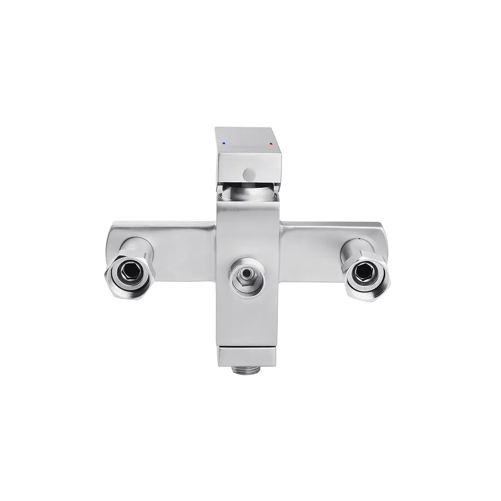 Душова система Kroner KRP Edelstahl Kubus - ESG063 CV022978, Хром матовий - фото 5