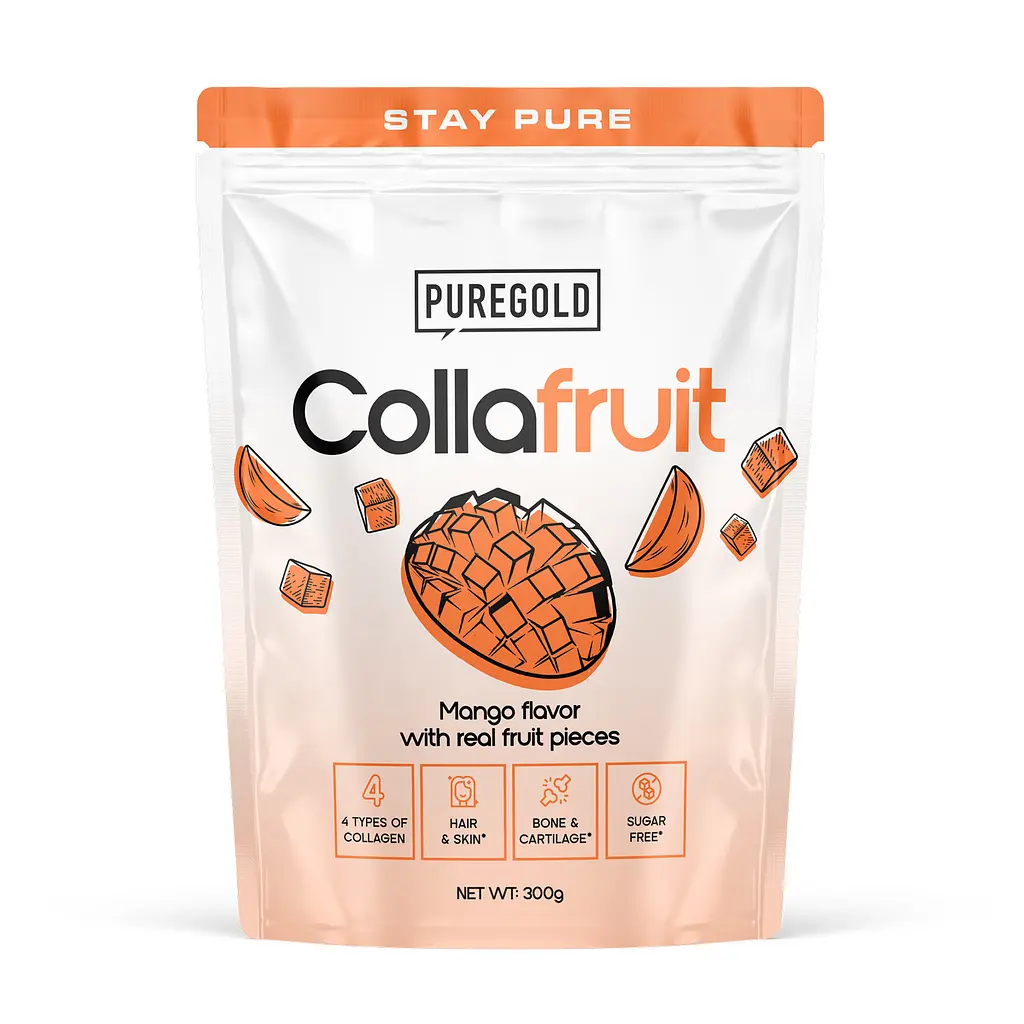 Гідролізований Колаген (типи I, II, III, V) зі Шматочками Манго CollaFruit - 300 г