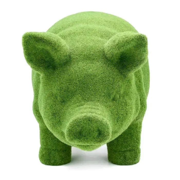 Декоративная фигурка Engard Green pig 35х15х18 см (PG-01) - фото 6