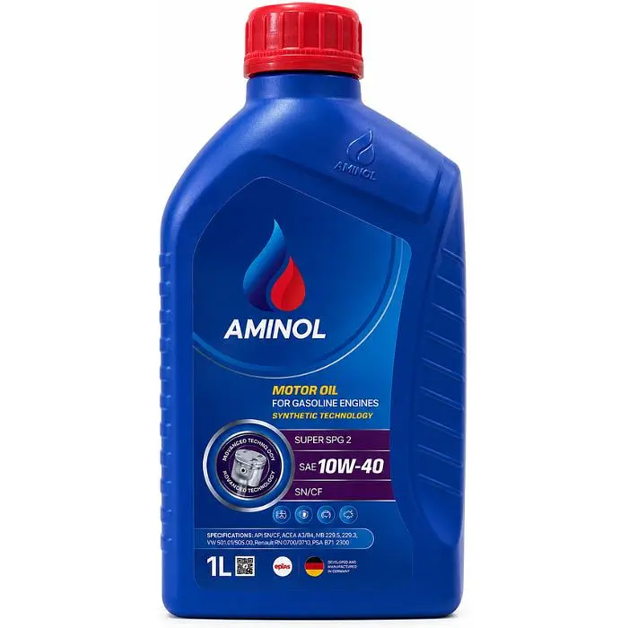 Автомобільна мотрона олива Aminol Super SPG2 10W40 1л