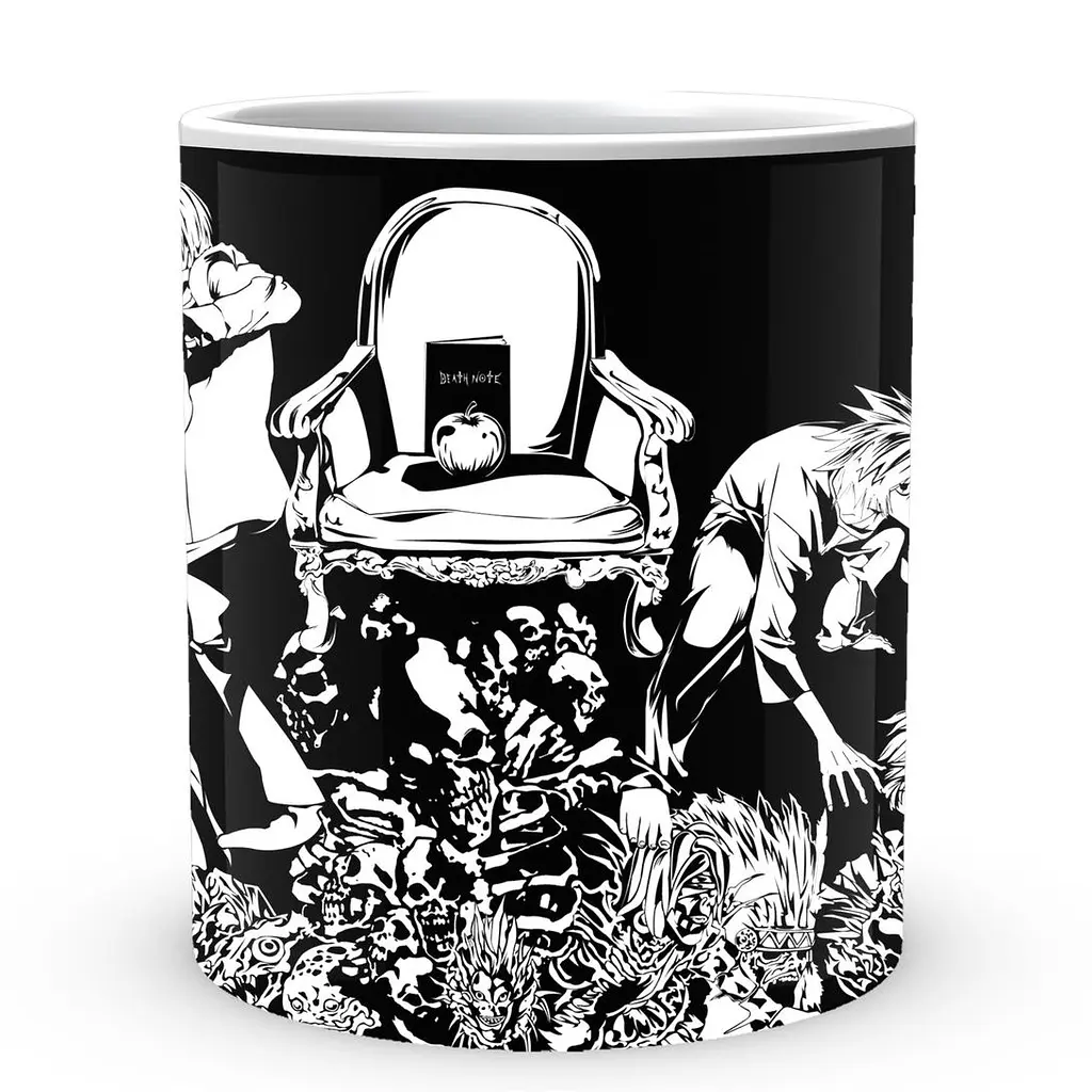 Кухоль GeekLand Death Note Крісло Чорне-біле CP 03.383.064 330 мл білий - фото 2
