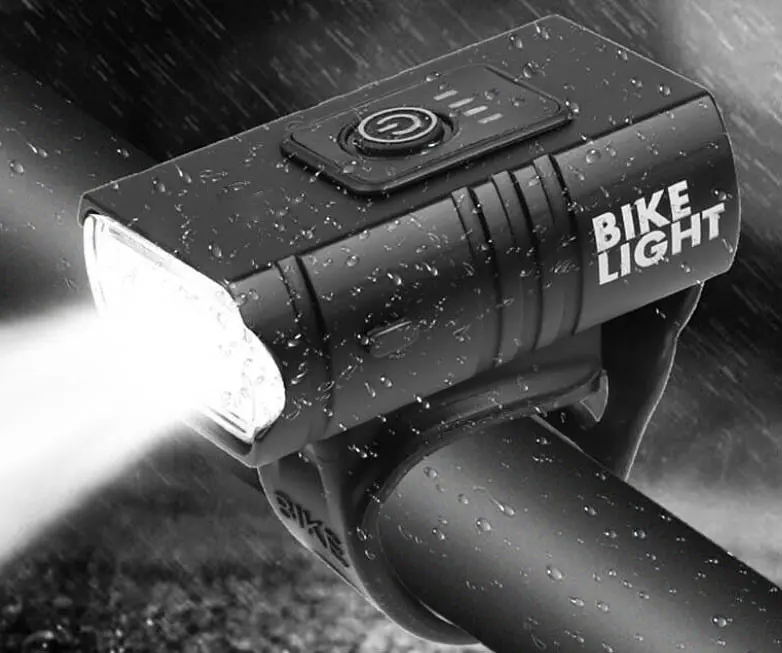 Вело фара передня Bike Light 305 акумуляторний велосипедний водонепроникний ліхтар із кріпленням - фото 4