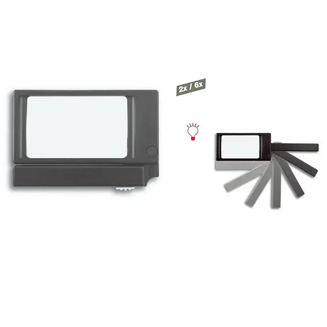 Лупа TFA 2х/6х з підсвіткою 433006 - фото 3