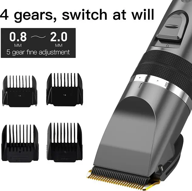 Машинка для стрижки Enchen Sharp-X Grey - фото 4