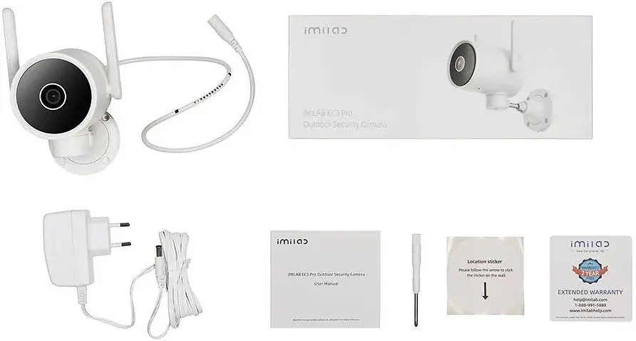 Камера зовнішня iMiLab EC3 Pro Outdoor Security Camera 2K (CMSXJ42A) - фото 5