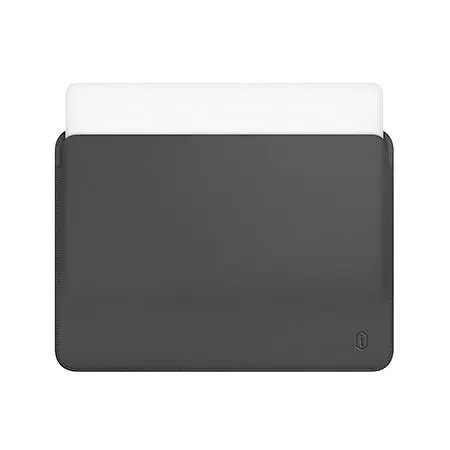 Чохол WiWU Skin Pro II Leather Sleeve Case для MacBook Air 13 (2018-2025) / Pro (2016-2022) (Grey) [46443] - фото 2