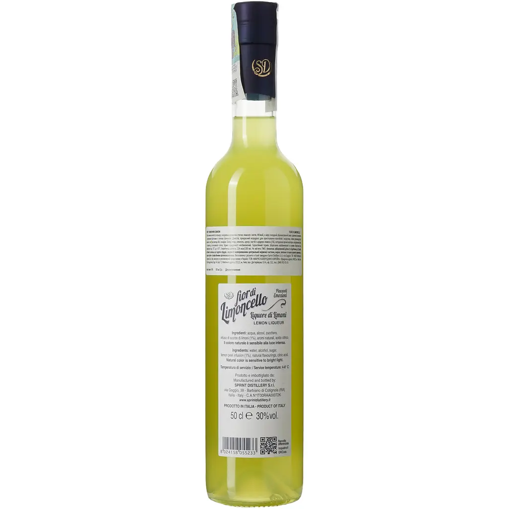 Лікер Sevico Fior di Limoncello, 30%, 0,5 л - фото 2