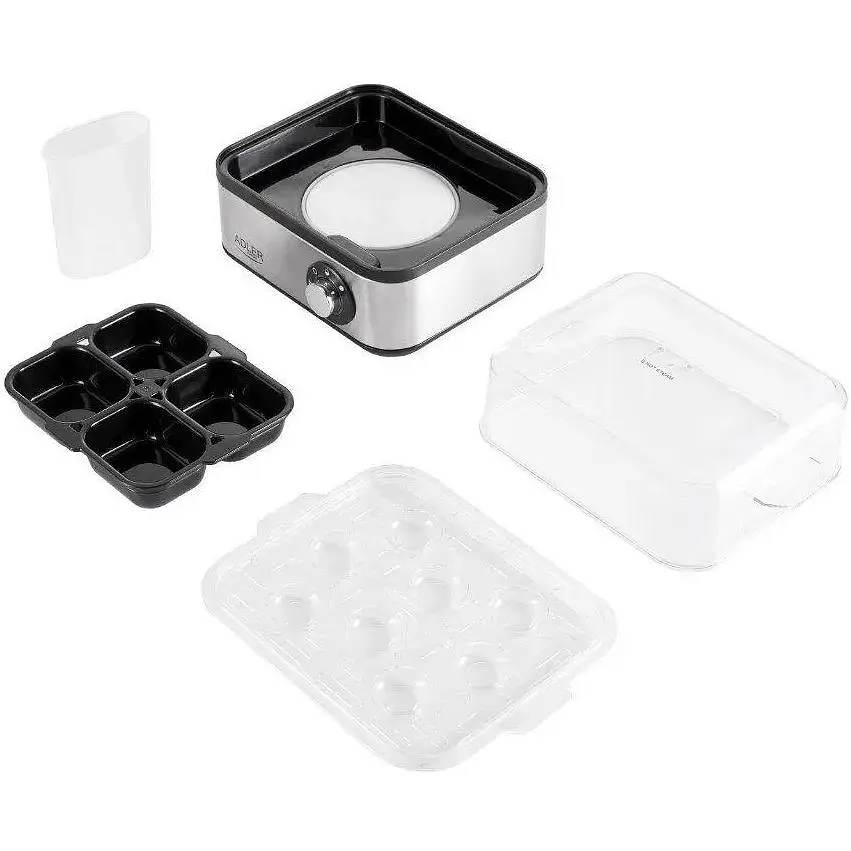 Яйцеварка Adler AD 4486 срібляста - фото 3