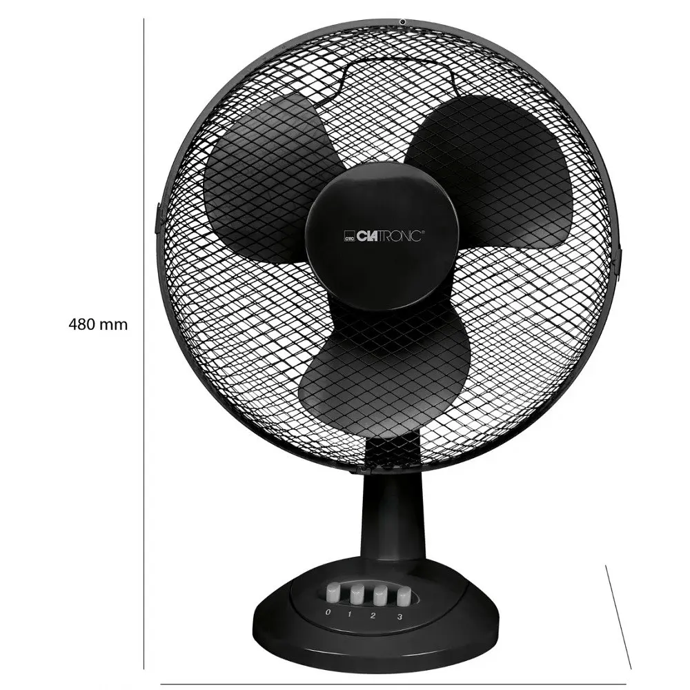 Вентилятор Clatronic VL 3602 Black - фото 2