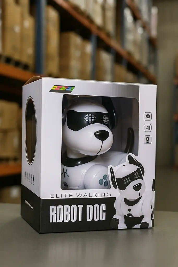 Робот-собака K27 Metr+ (25 см) — интеллектуальная игрушка с пультом - фото 2