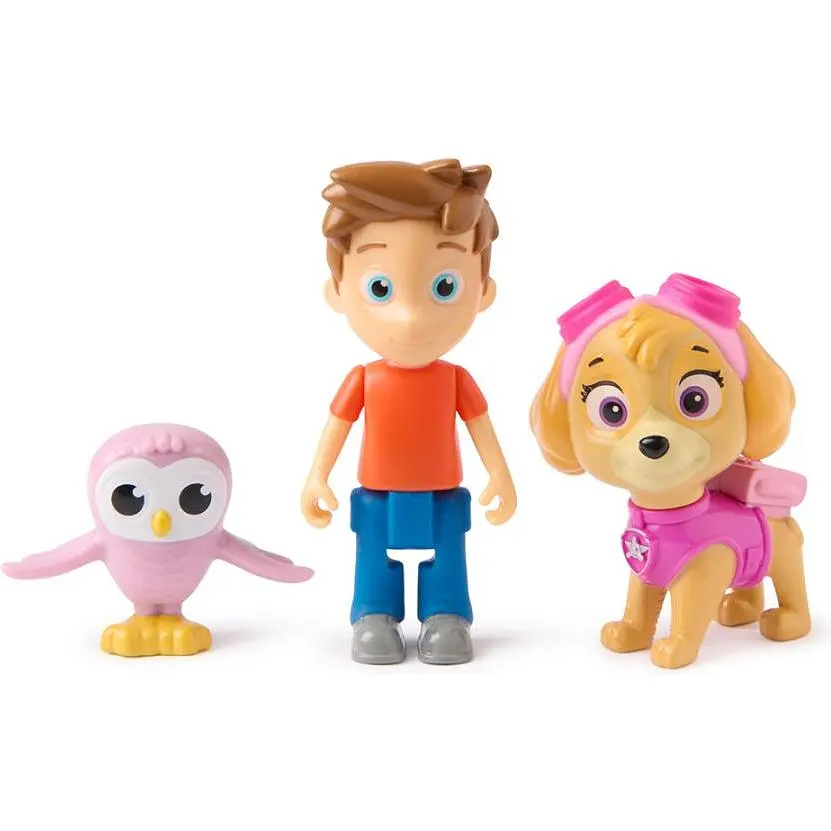 Набір колекційних фігурок Paw Patrol Цуценя-рятівник Скай, Алекс Портер та сова (SM97242/6072995) - фото 2