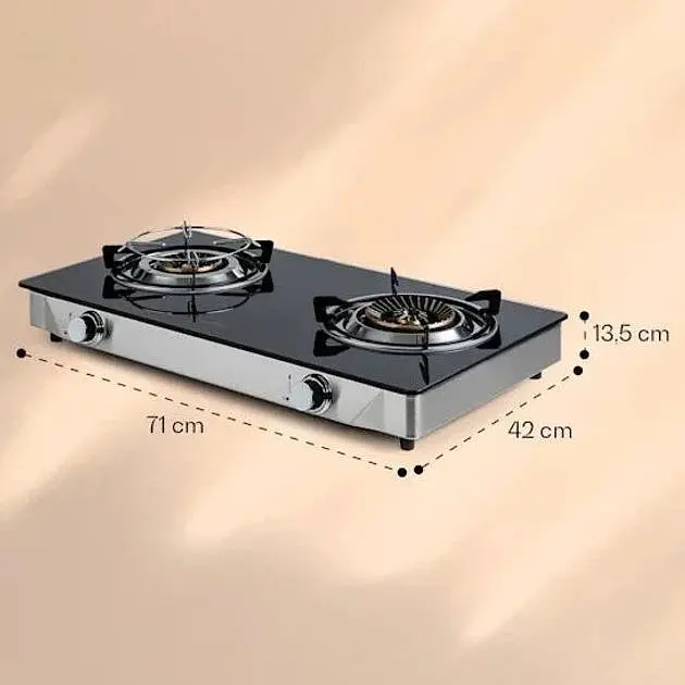 Варочная поверхность газовая Klarstein Barzona 2 (10040043) - фото 3