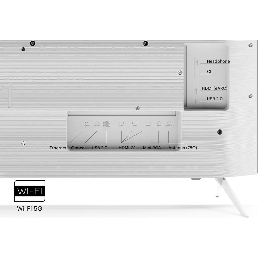 Телевізор Kivi U760Q 55'' LCD Ultra HD 4K (55U760QW) [135146] - фото 8