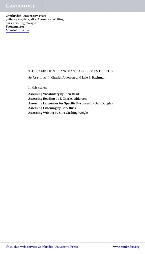 Assessing Writing - фото 2