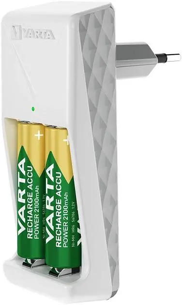 Зарядний пристрій Varta Mini Charger , для АА/ААА акумуляторів (57656101401) - фото 2