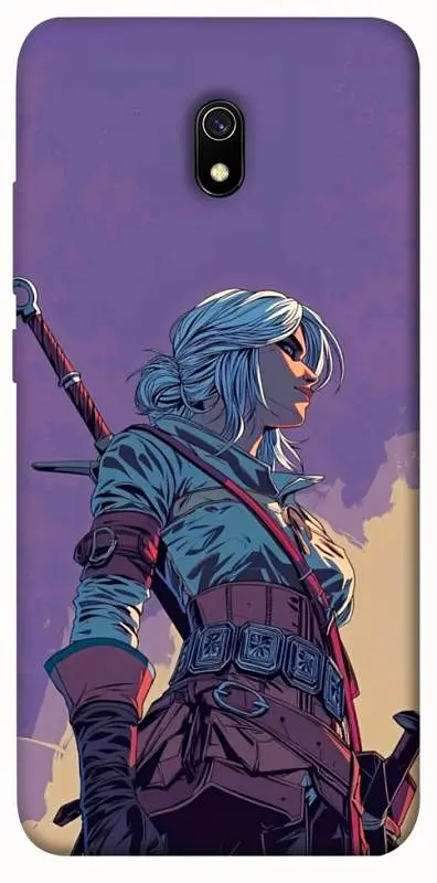 TPU чохол Demsky The witcher ciri для Xiaomi Redmi 8a
