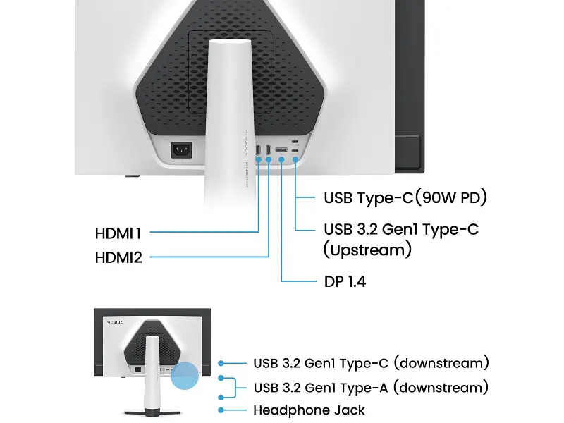 Монітор BenQ EX271UZ (9H.LP2LA.TBE) - фото 7