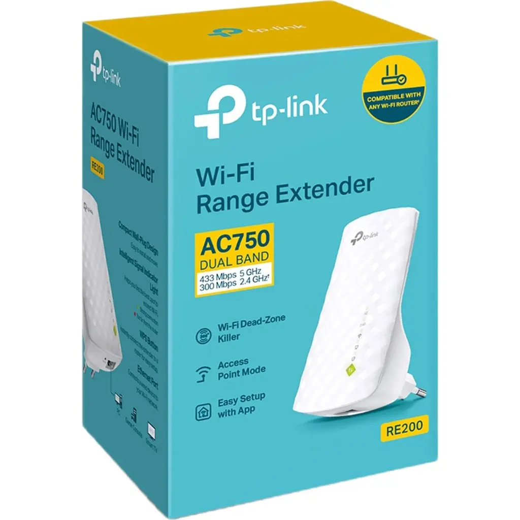 Ретранслятор Wi-Fi сигналу TP-Link RE200 [106815] - фото 4