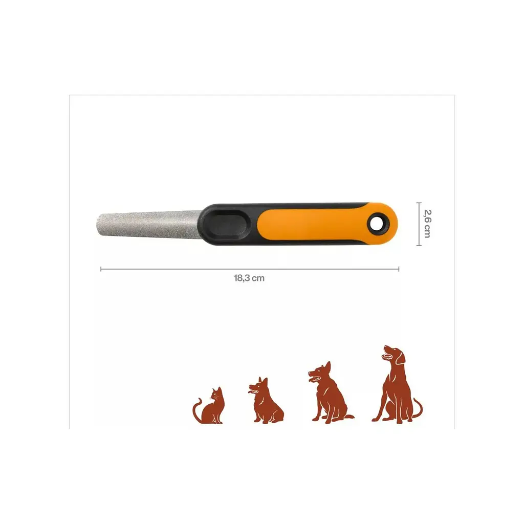 Пилка для нігтів для тварин Fiskars, 2/6, 19L (2009142) - фото 2