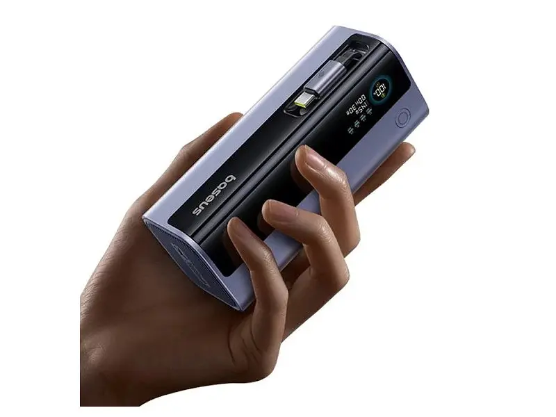 Зовнішній акумулятор (Power Bank) BASEUS EnerGeek GR11 20000mAh 145W Space Grey (E0027B01) - фото 3