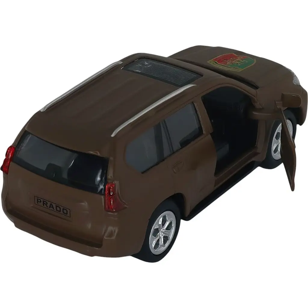 Автомодель TechnoDrive Шевроны Героев Toyota Prado 24 ОМБр (KM618824) - фото 10