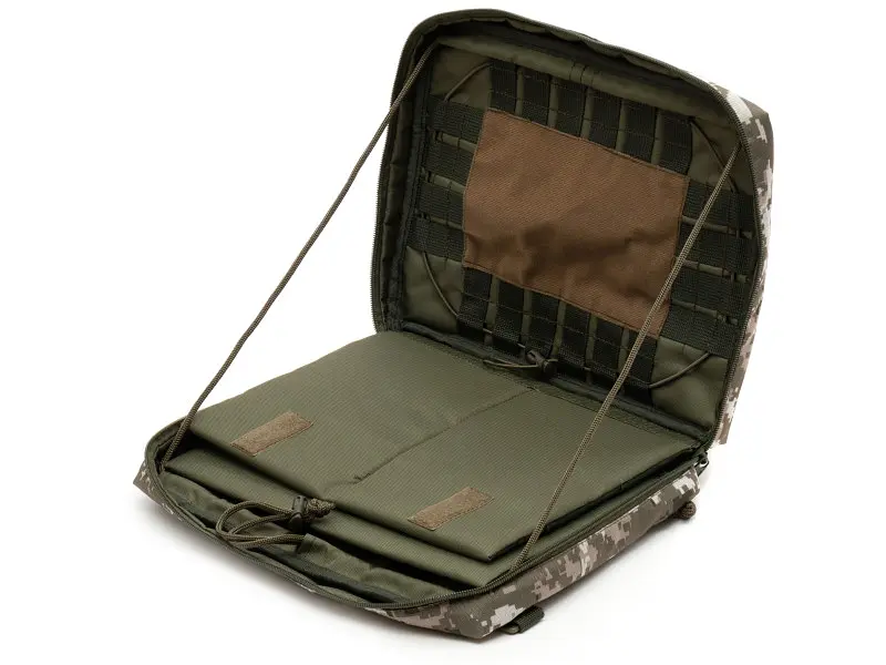 Чохол тактичний для планшета Vinga Tactical Military universal 12-13 MOLLE, Oxford 600D, pixel (VTB13UTMOP) - фото 7