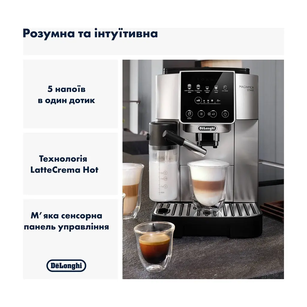 Кавомашина DeLonghi ECAM 220.80.SB - фото 3