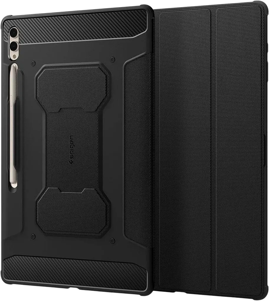 Чехол Spigen Rugged Armor Pro для Samsung Tab S9 Ultra 14.6 (X910 / X916) / Tab S10 Ultra 14.6 (X920 / X926) Black (ACS06538) - фото 2