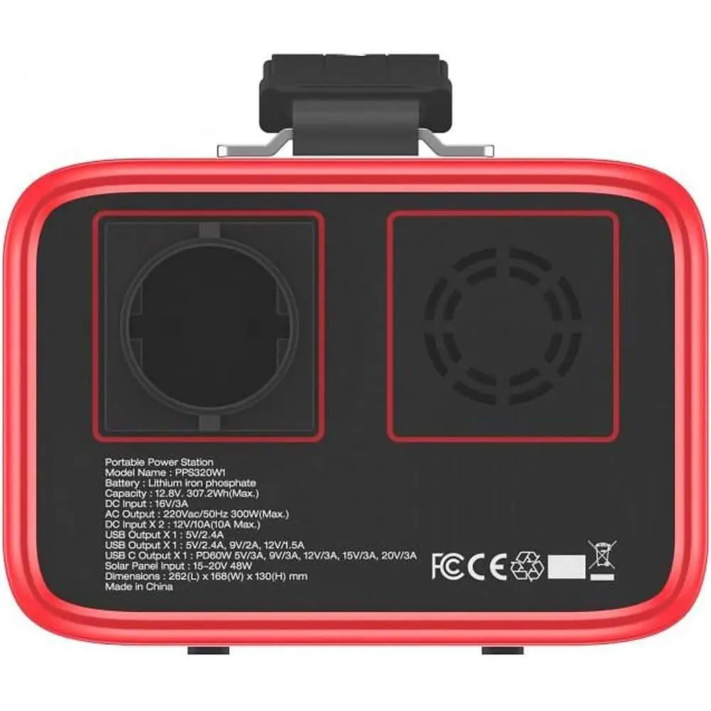 Зарядна станція Energizer / 300 Вт / 307 Вт/ч / LiFePO4 (PPS320W1) - фото 4