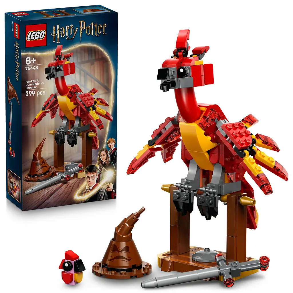 Конструктор LEGO Harry Potter Фоукс: феникс Дамблдора 299 деталей (76448) - фото 4
