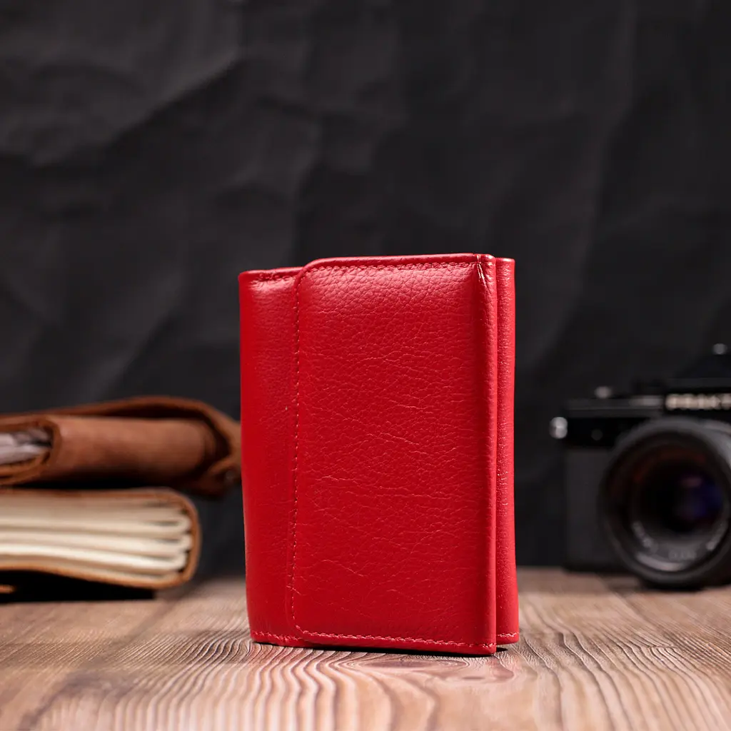 Жіночий шкіряний гаманець ST Leather 11х8.7х2 см acs0028387 - фото 8