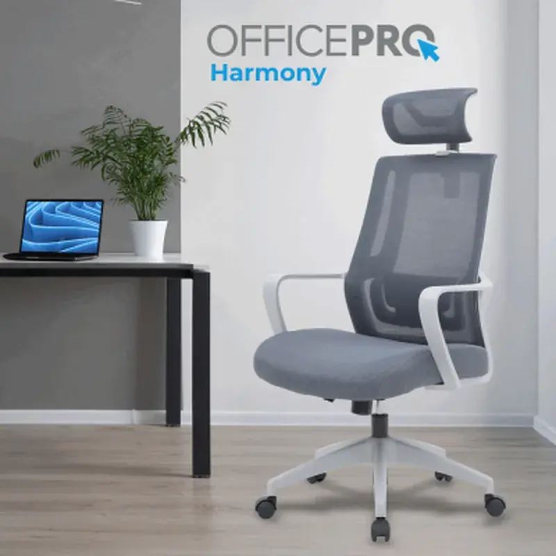 Офісне крісло OfficePro Harmony OC310-G-G-G (OC310-G-G-G) - фото 2