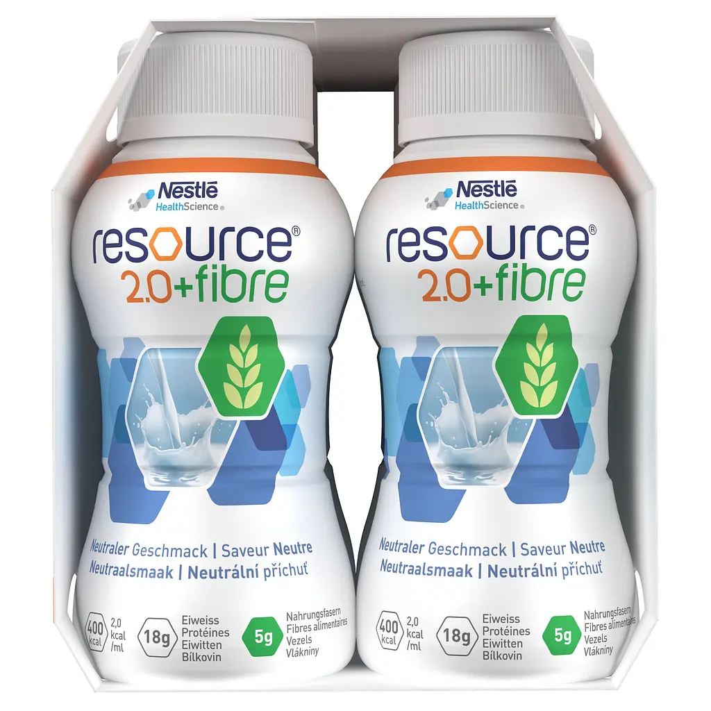 Набор энтеральное питание Nestle Health Science Resource 2.0+Fibre с нейтральным вкусом 3.2 л (4 уп. х 4 шт. х 200 мл) - фото 8
