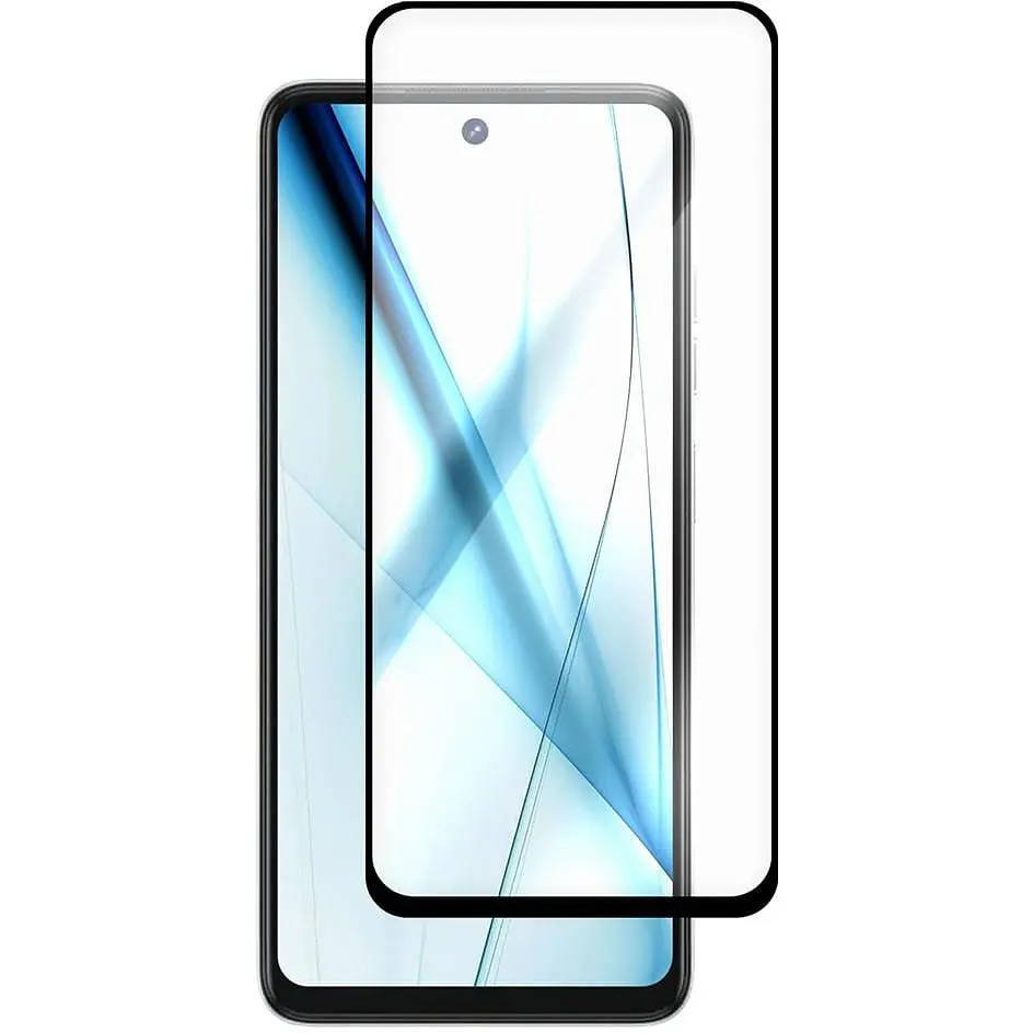 Защитное стекло BeCover для Tecno Spark 20 Pro (KJ6) Black (710653) - фото 4