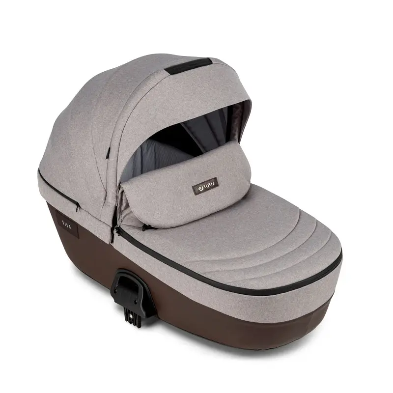Коляска універсальна Tutis Viva 4 2 в 1 Leather Warm grey - фото 9