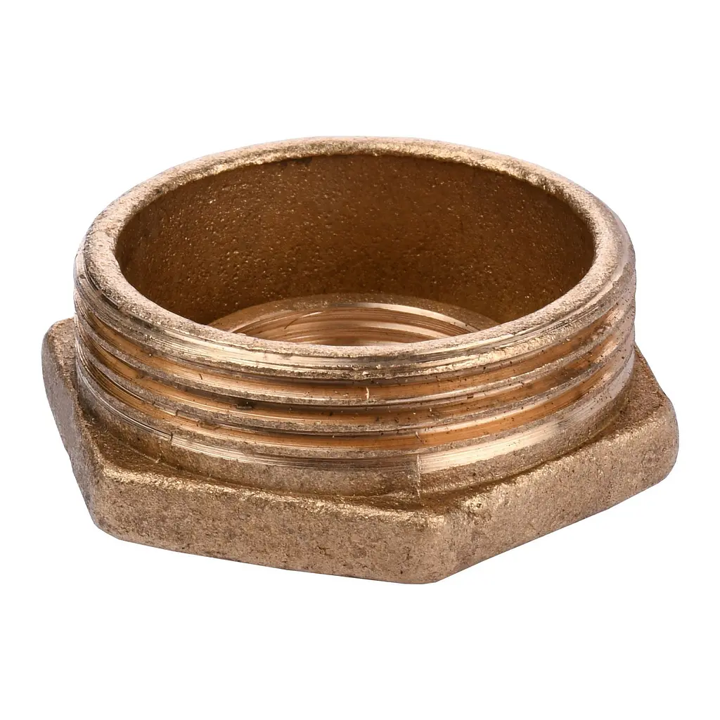 Футорка латунна 1 1/2″ЗР х 3/4″ВР ливарна 724Б 000011110 - фото 3