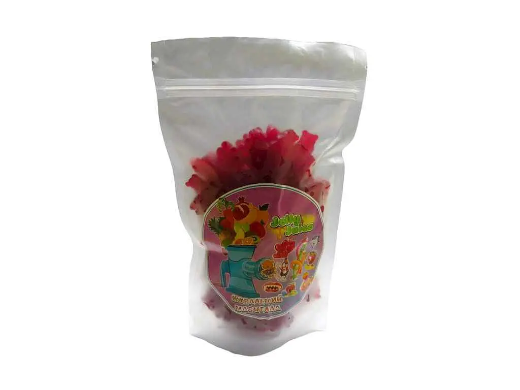 Мармелад JELLYJUICE 450г Вишневий желейний з натуральним соком Funny Bears