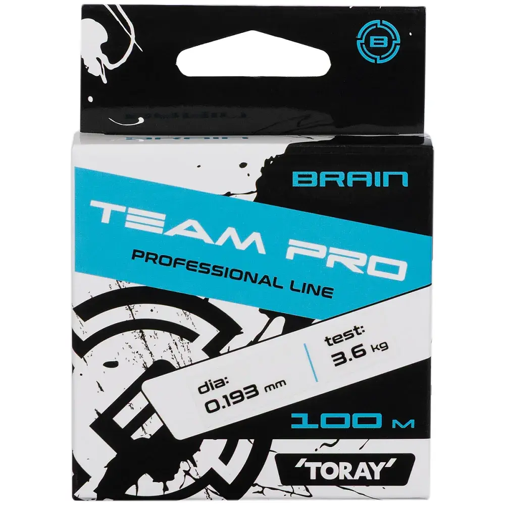 Леска Brain Tea м Pro 100 м 0.193 мм 3.6 кг - фото 2