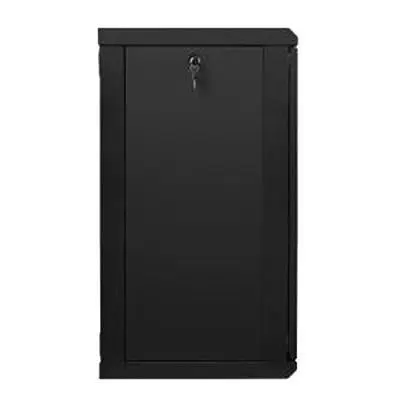 Шафа настінна Hypernet 18U 19 600x450 (WMNC-18U-FLAT-BLACK) - фото 2