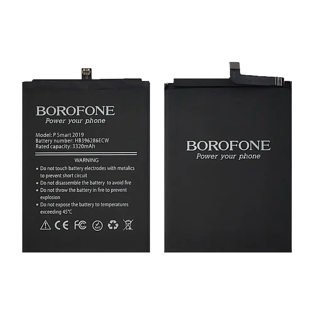 Акумулятор Borofone HB396286ECW для Huawei P Smart (2019) (POT-LX1)/ Honor 10 Lite/ Honor 10i - фото 2