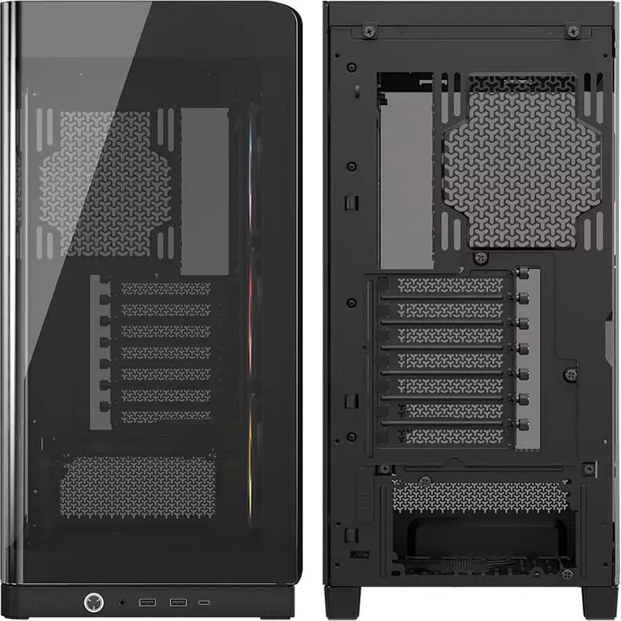 Корпус Corsair FRAME 4500X LX-R RGB Tempered Glass без БП Black (CC-9011316-WW) - фото 7