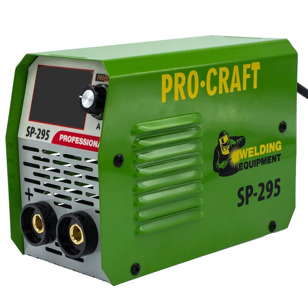 Зварювальний апарат Procraft SP295 (КЕЙС) + Маска SHP90-30 NEW + Електроди Procraft AHO36 1кг 3мм - фото 3